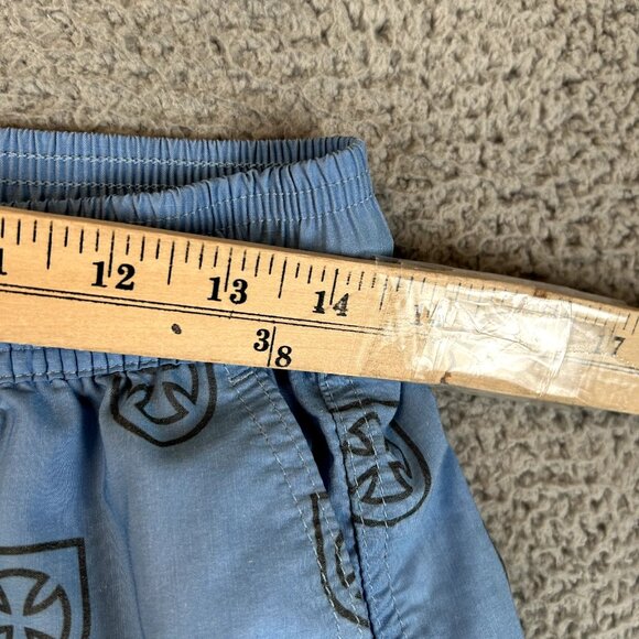 Brixton X Indenpendent Colab Shorts Trunks SIze Medium Cross Logo AOP - Picture 6 of 6